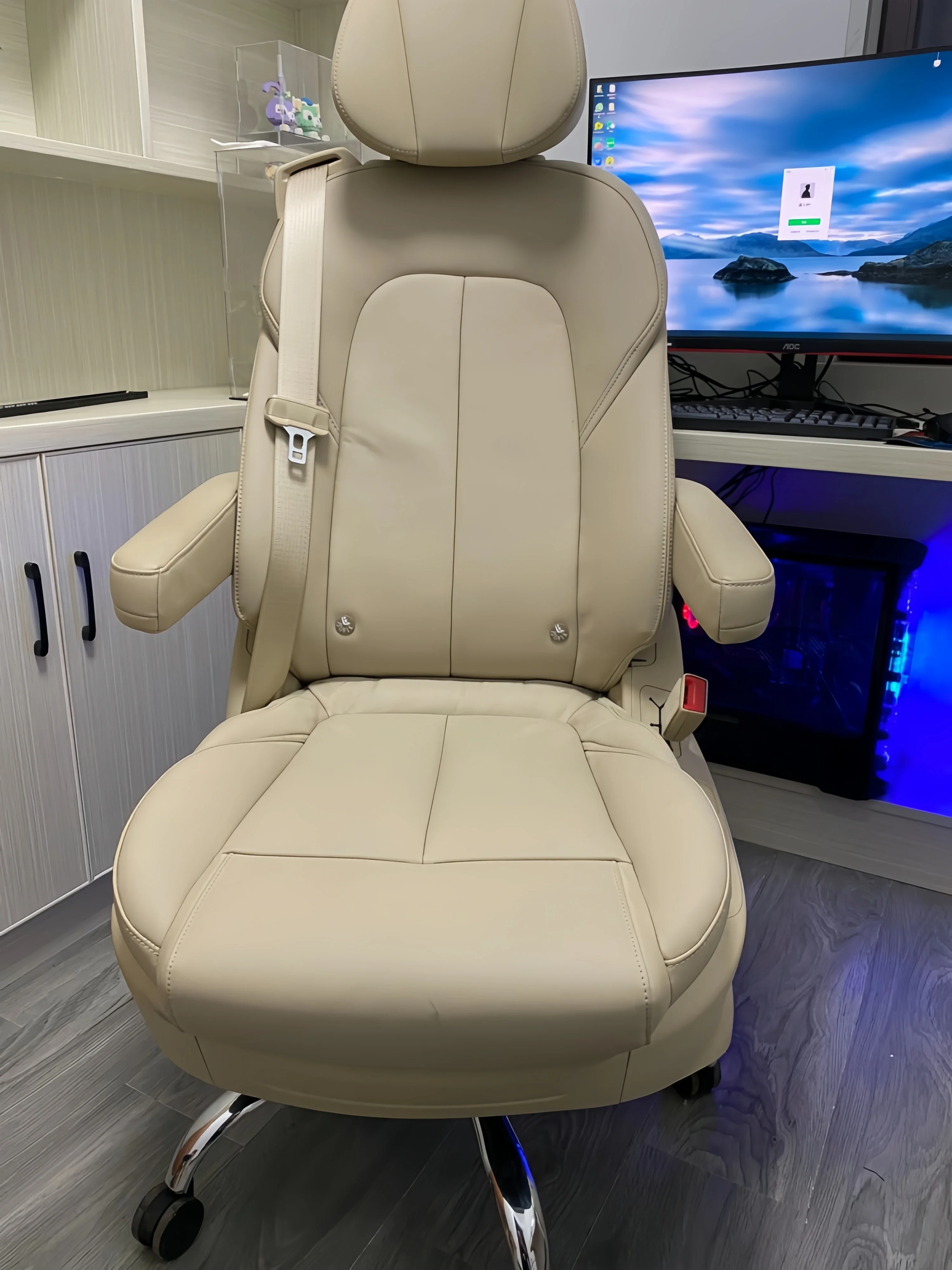 Special seat modified computer electric e-sports comfortable reclining and lifting office chair