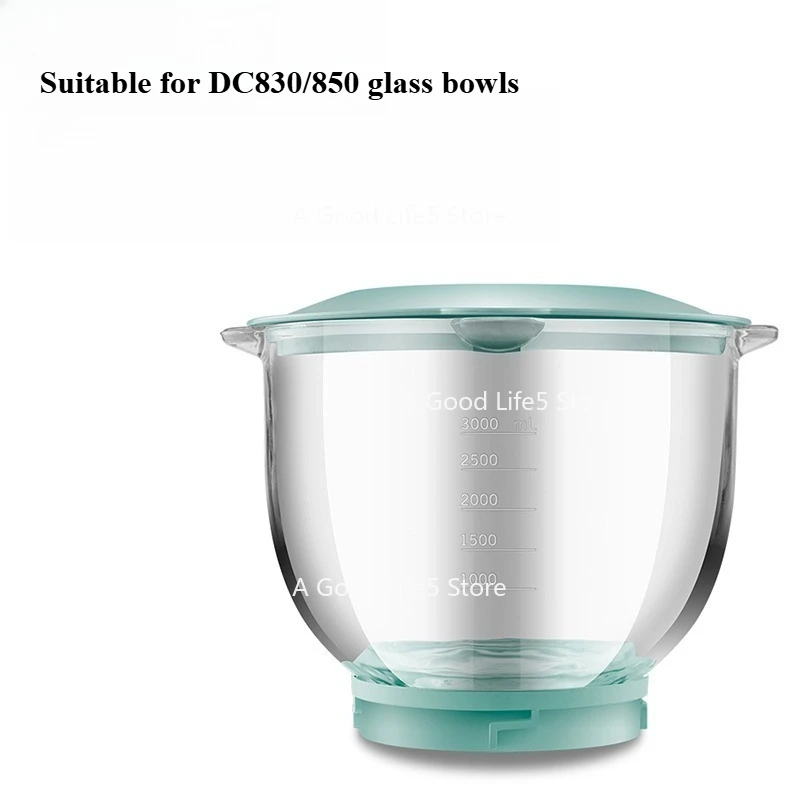 

Applicable To ACA Chef Machine DC830/850 Stirring Paddle Egg Mesh, Noodle Hook, and Basin, Bowl Mat, Splash Cover Accessories