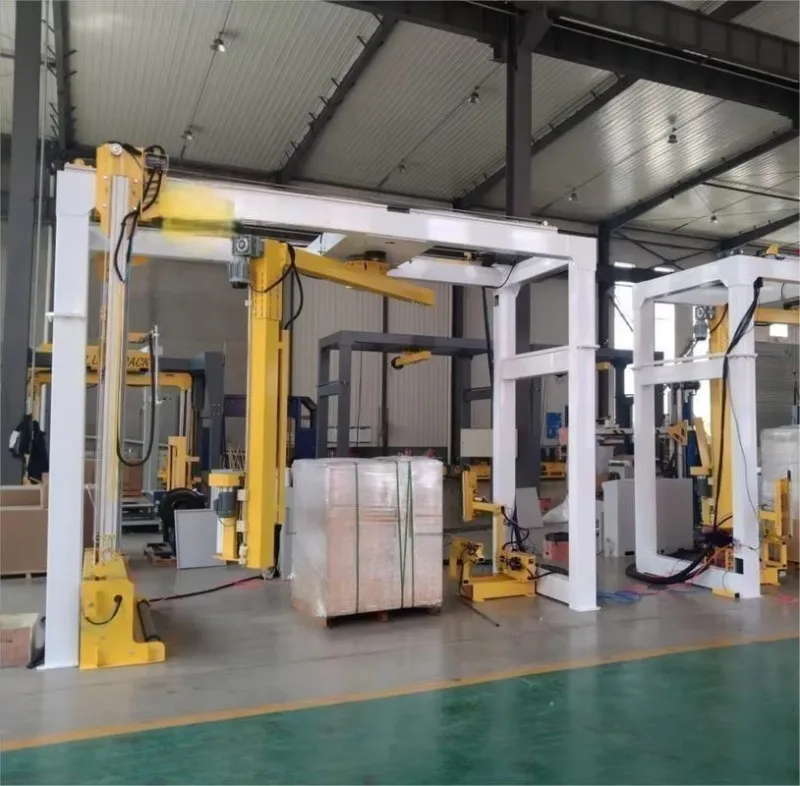 Gantry Arch Frame Rocker Rotary Stretch Film Pallet Wrapping Machine Custom & Bulk Order Custom & Bulk Order