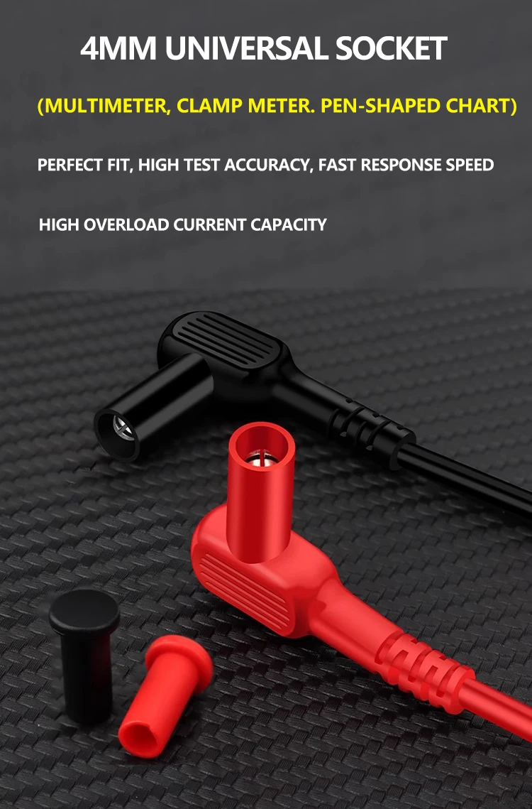 Digitale Multimeter Sonde Test Führt 1000V 10A Universal Nadelspitze Multi Meter Tester Blei Sonde Draht Stift Kabel – Detail 11