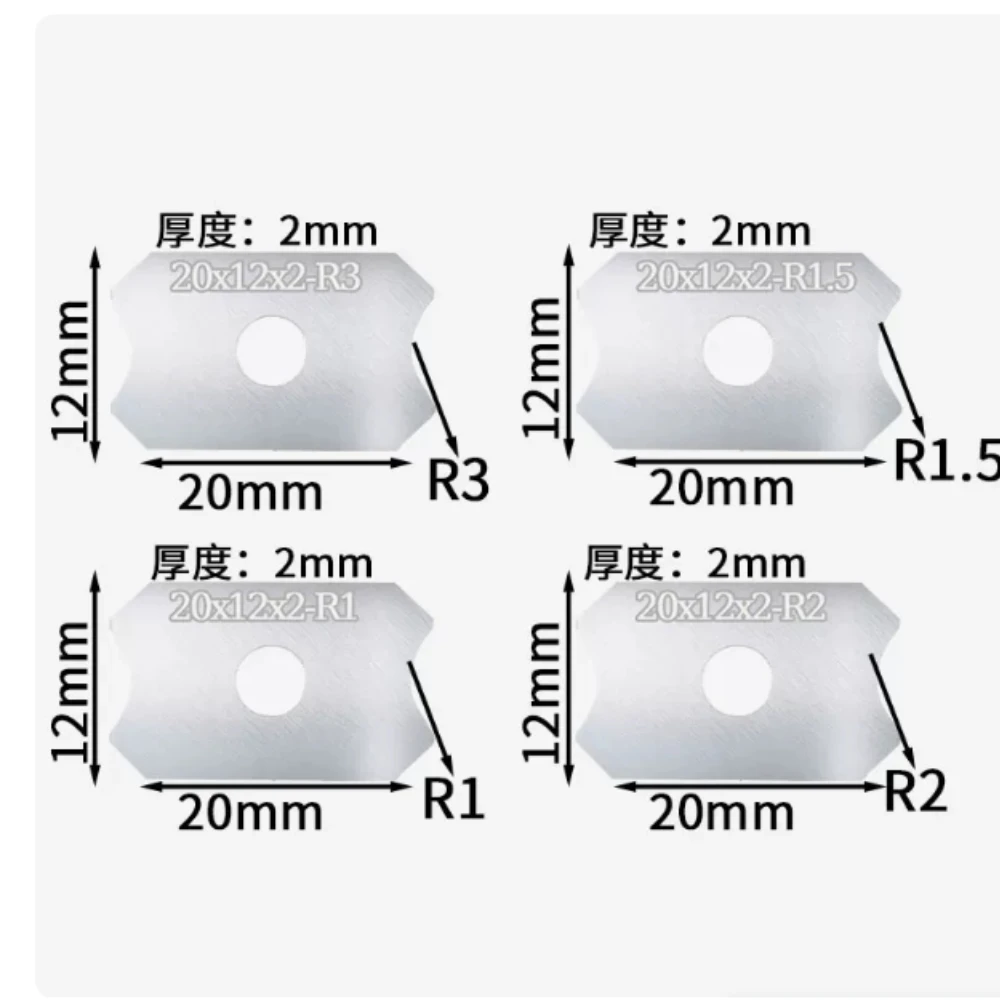 Suitable for Edge Banding, Trimming Knife, Manual Chamfering, Arc R Angle, Woodworking, Deburring, Scraper