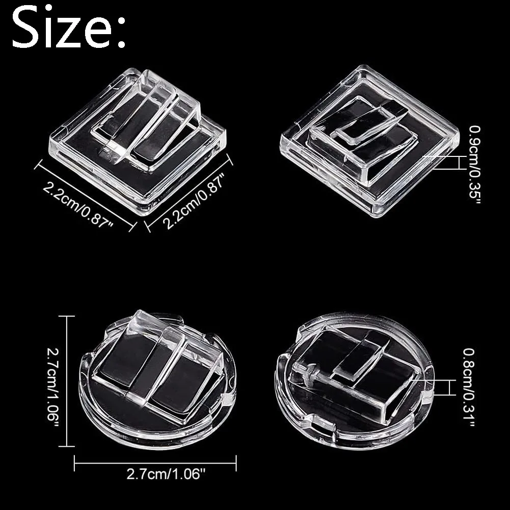 12pçs suporte de exibição de anel acrílico, blocos de anel de vitrine transparente para venda de organizadores de joias, loja mostra exibição de anel de casamento
