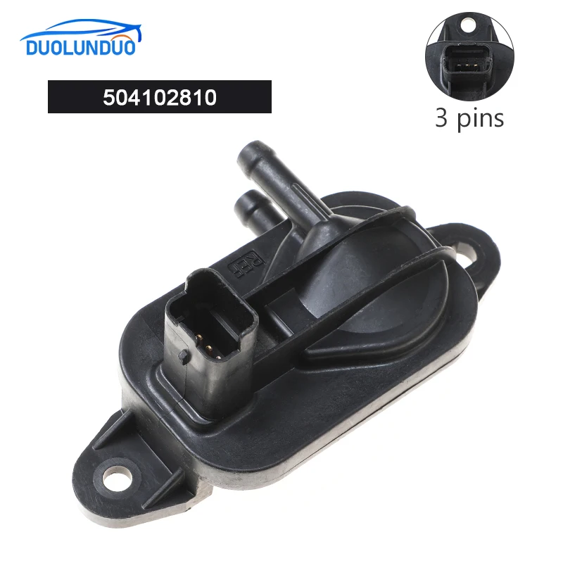 Acessórios do carro MAP Sensor, 504102810, 55210304, 96450022680, 1400952180, para IVECO DAILY III, IV V, FIAT DUCATO 2.3, alta qualidade, novo