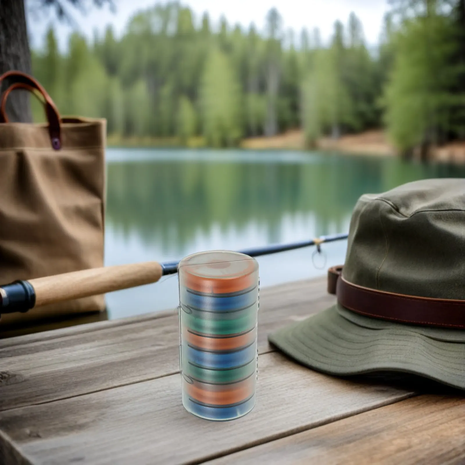 fish reel storage container KastKing Fishing Case Medium & Large Large This box ensures that you have all your lines neatly stored and easily accessible 8Pcs Fishing Line Reel Storage