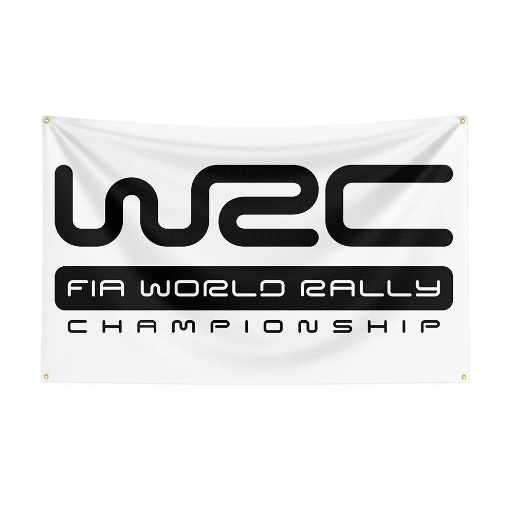 90x150cm WSC Racings Flag Polyester Printed Racing Car Banner For Decor