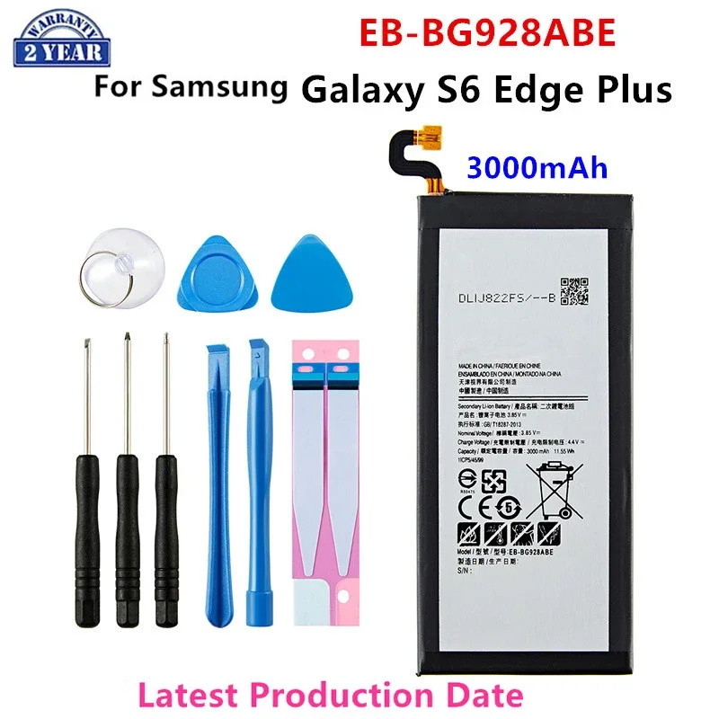 

Brand New EB-BG928ABE 3000mAh Battery For Samsung S6 edge Plus SM-G9280 G928P G928F G928V G9280 G9287 Plus S6edge+ +Tools