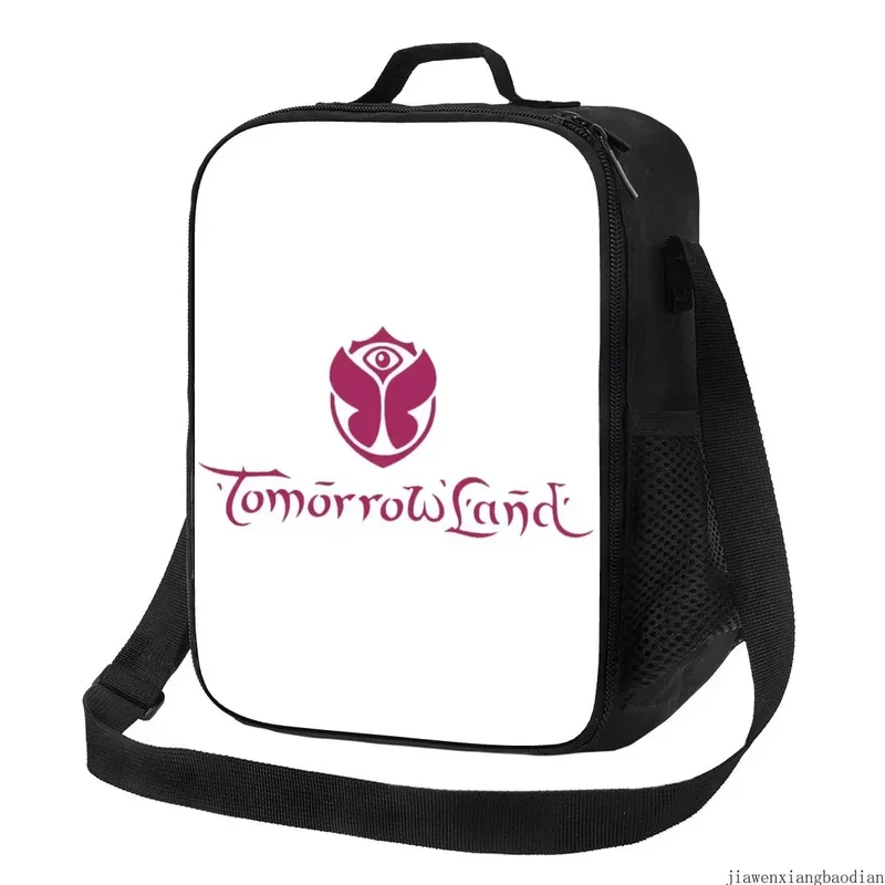 

Tomorrowlands Portable Lunch Boxes Belgian Electronic Dance Music Festival Thermal Food Insulated Lunch Bag School Student