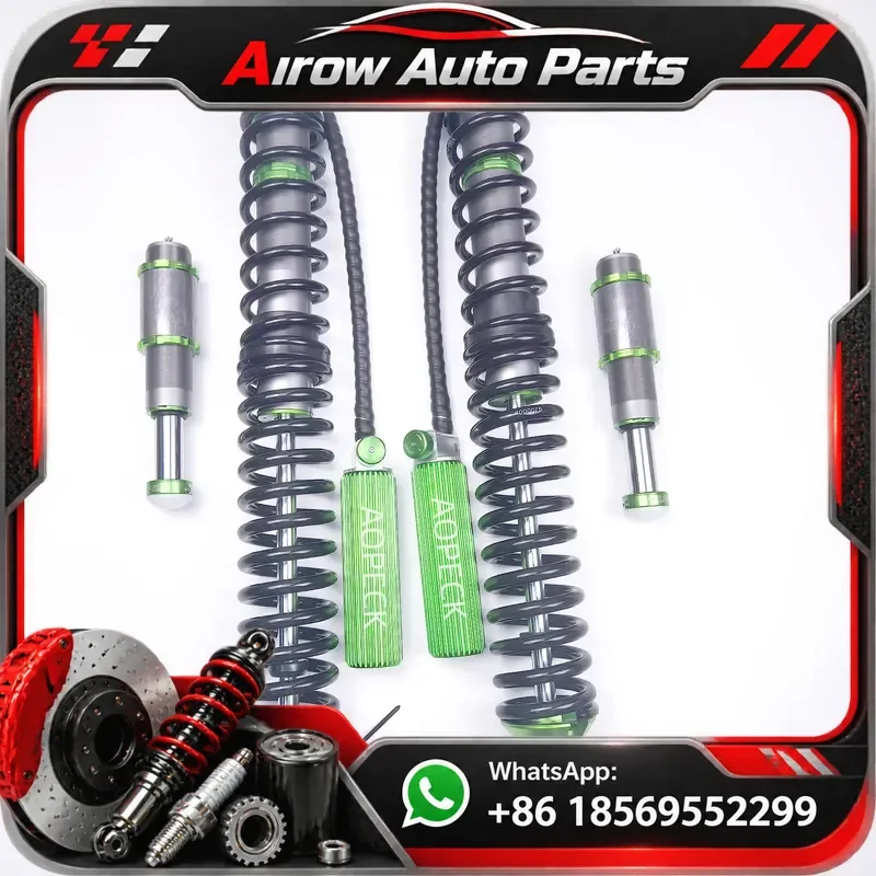 16 Inch Coilover Shock Absorber Adjustable Front Set For Cherokee Wrangler ATV UTV 4x4 Off Road Suspension Kit