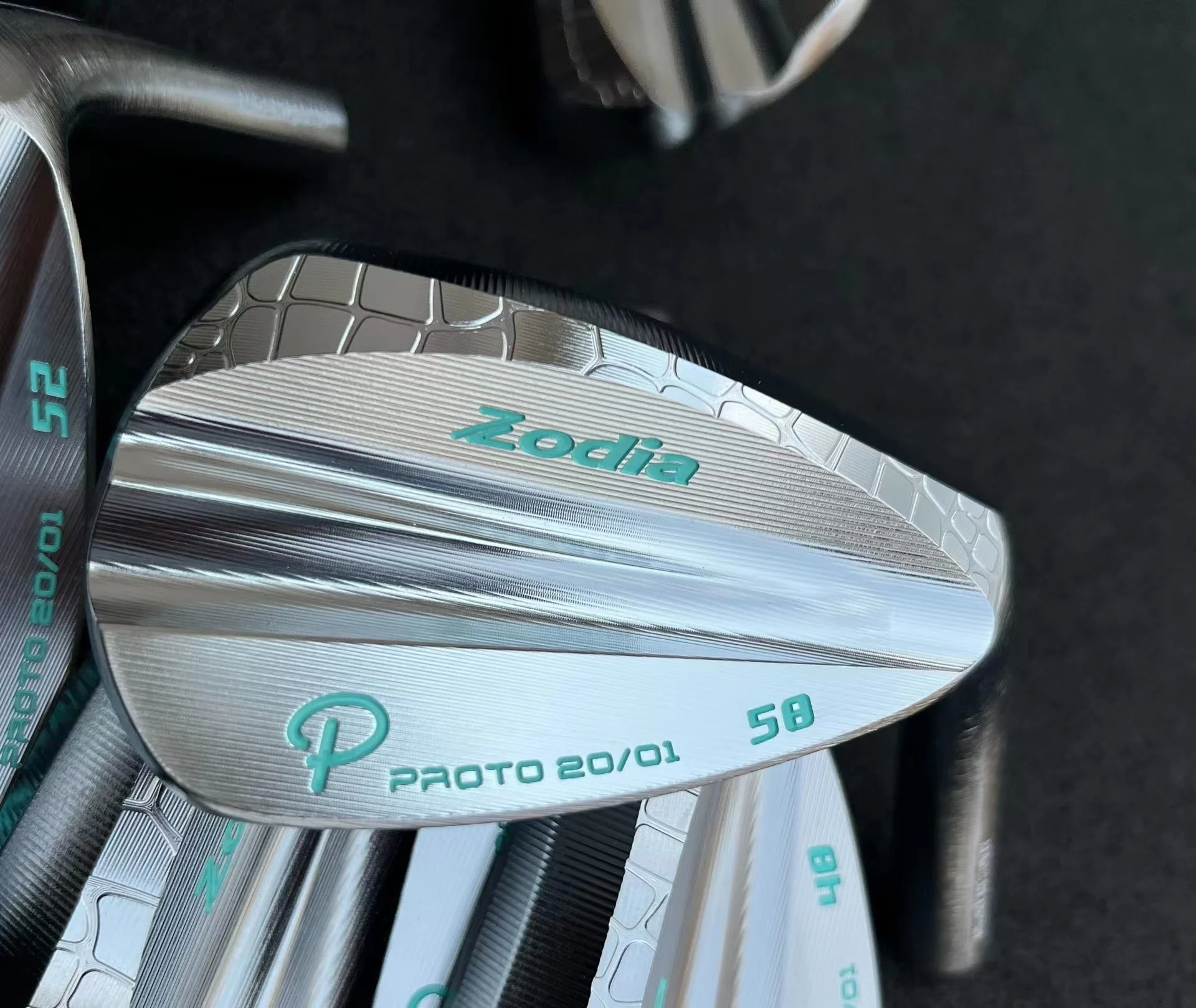 Zoda Golf Wedges with Steel Shaft, Forged S20c, CNC Face, New Golf Clubs, 48, 50, 52, 54, 56, 58, 60