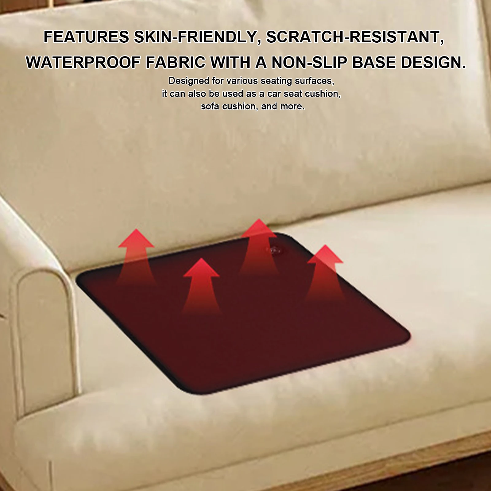 

5V USB Sleeping Electric Heating Pad Heated Cushion 3-Level Temperature Waterproof Heating Pad for Winter Outdoor Sports Camping
