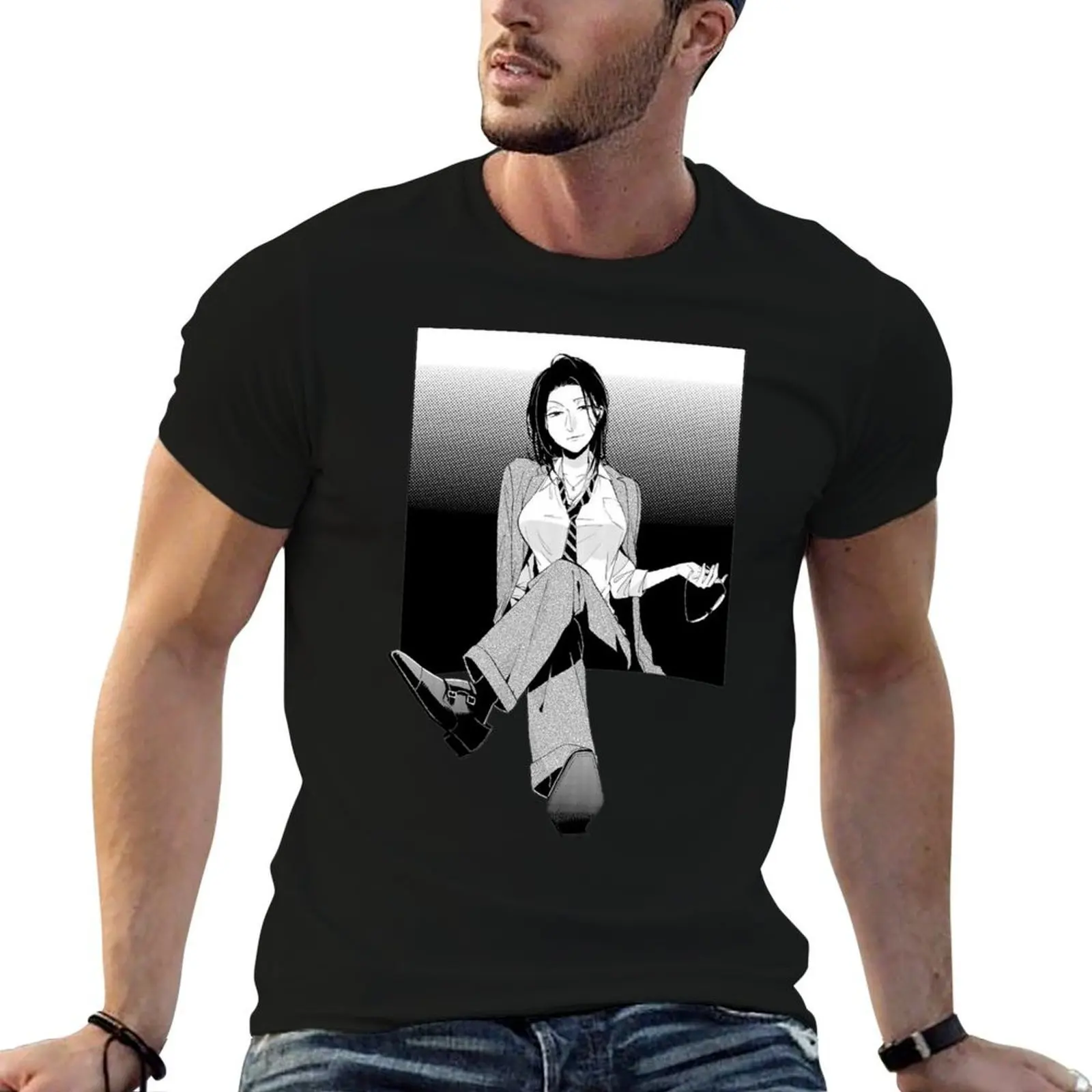 wotakoi T-Shirt plus size clothes Short sleeve tee oversized t shirts for men