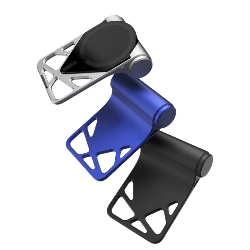 

Power bank Wired magnetic suction wireless fast charging Alloy shell bracket Mobile power supply