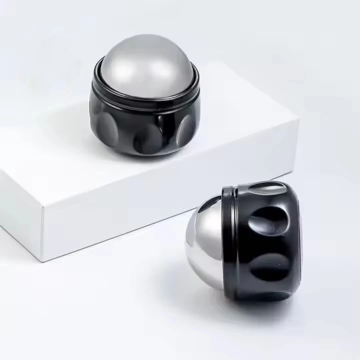 Stainless Steel Cooling Facial Roller Ice Globes Massage Tool For Face Eyes Body Skin Care