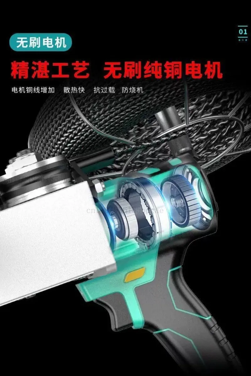 Lithium battery threading machine, electrician wire drawing and threading, automatic lead pay-off cable wire drawing dark tube