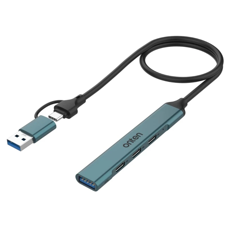 

Versatile USB C Hub with USB3.0, USB C, and USB2.0 Ports Type C Hubs 50cm Cable