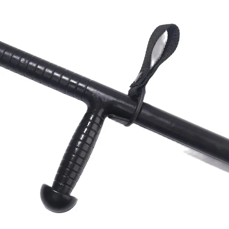 Self-defense Stick With Buckle Security Protection Tool For Patrol Camping Climbing Hunting PC Material