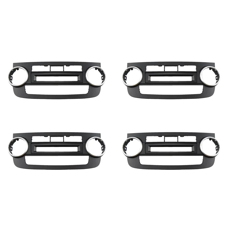 

4X Fascia A/C Air Conditioning Panel For Honda CRV CR-V 2007-2012 Dash Kit Install Facia Console Bezel Adapter Plate AT