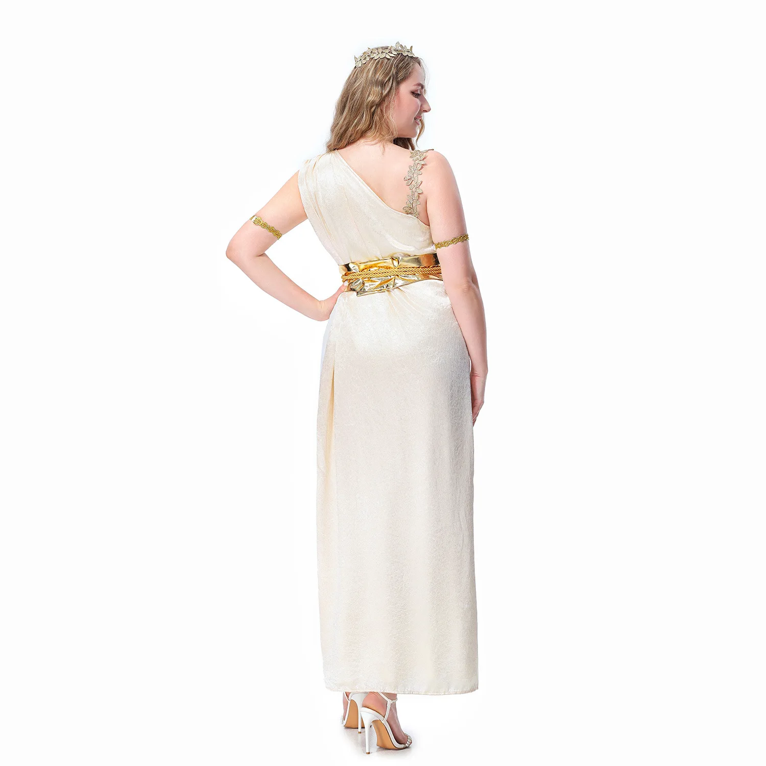 Halloween costume Greek goddess medieval dress Egyptian queen Athena performance costume carnival - view 4