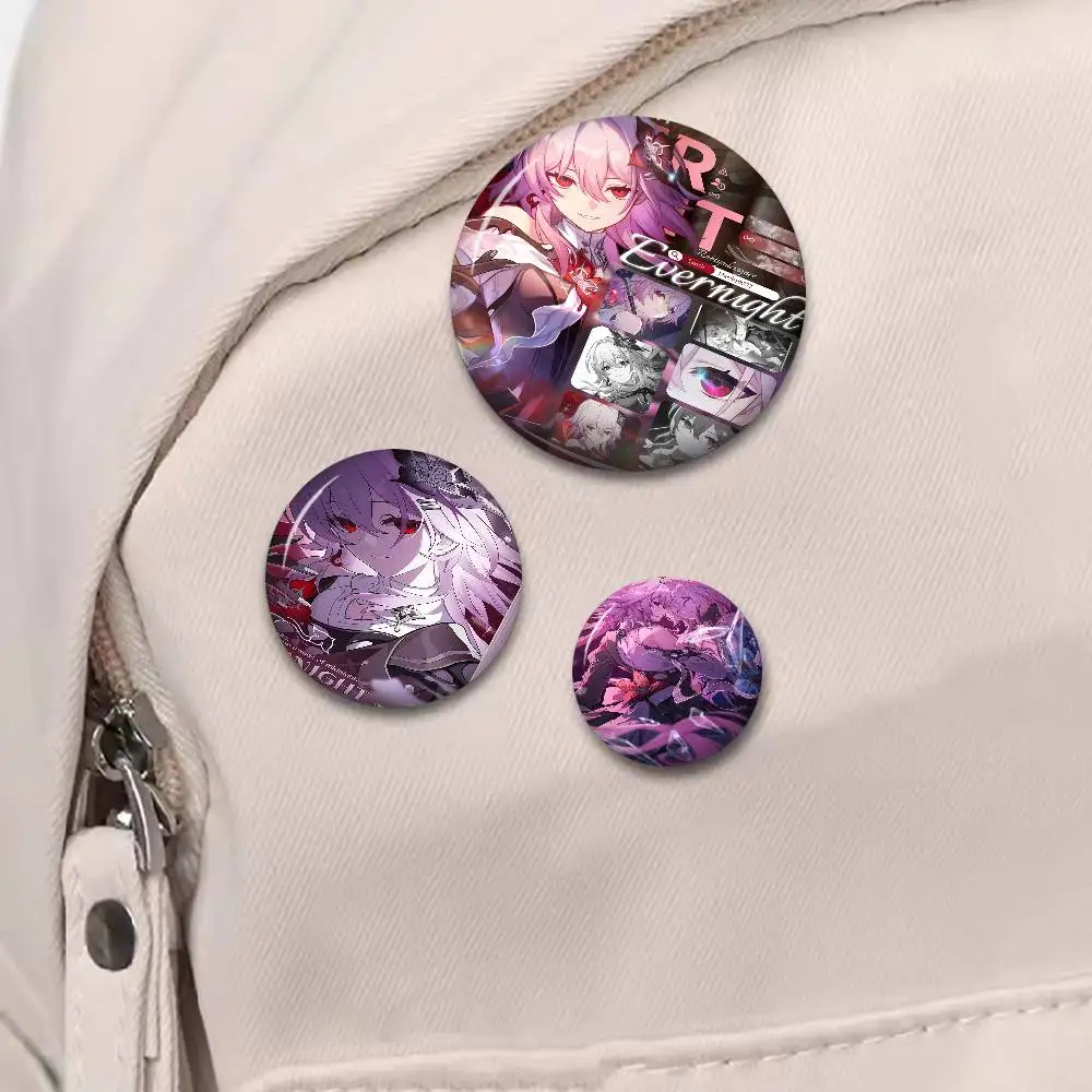 Game Honkai Star Rail Everight New Brooches Soft Button Pin Funny Silly Gnarpy On A Skateboard Meme Badge Collection Gifts