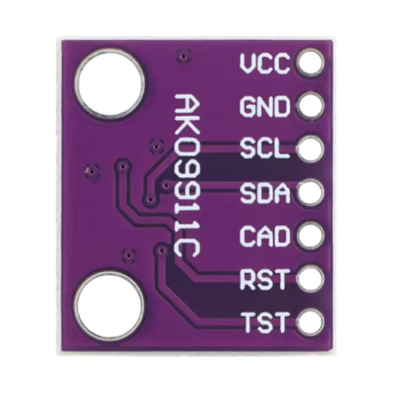 5pcs AK09911C High-Sensitivity Geomagnetic Hall Sensor Three-Axis Compass Magnetometer Electronic Compass Module