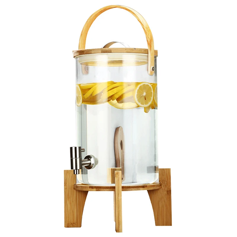 Reusable Frame Kettle Glass Metal Camping Lemonade Gadgets Kettle Rotisserie Organiser Minimalistic Hervidor Household Products