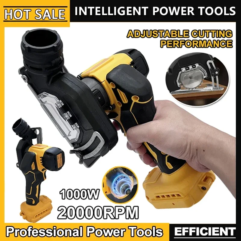 Fit Dewalt 3 Inch Mini Angle Grinder Cordless 3 Inch Electirc CUT OFF Tool Cutting Circular Saw Power Tool for 20V Battery