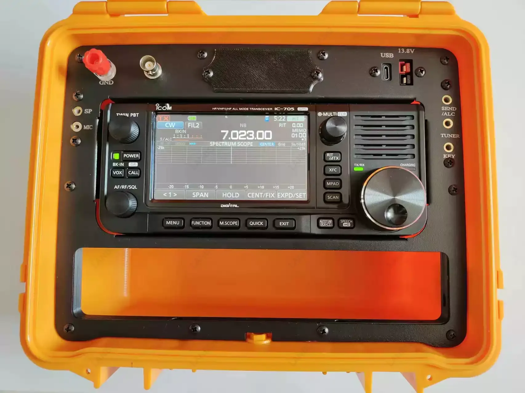 IC705 Radio Box Outdoor Survival Shortwave Radio Disaster Emergency Communication Accessory