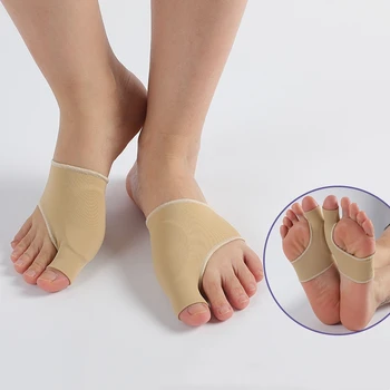 Tenen Separator Sokken Duim Versteller Stijltang Voeten Bot Orthesen Apparaat Hallux Valgus Spalk Mouw Bunion Corrector