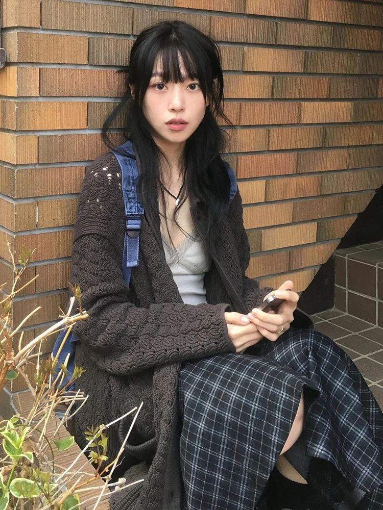 เสื้อสเวตเตอร์ Nibber Basics สำหรับผู้หญิง สไตล์ลำลอง แขนยาว ติดกระดุม มีกระเป๋า ยืดหยุ่น สวมใส่ได้ทุกวัน คลาสสิก เรียบง่าย เทรนด์ฤดูใบไม้ร่วง เสื้อคลุมคาร์ดิแกน