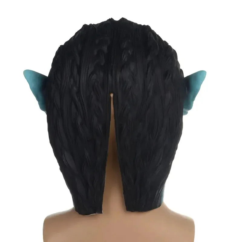 Movie Avatar 2 Cosplay Mask Latex Avatar The Way of Water Alien Costume Party Halloween Masks Adult