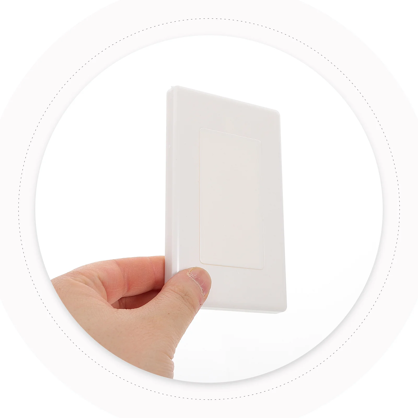 

4pcs Wall Junction Box Covers Plastic Electrical Outlet Plates Small Size Protective Socket Covers For Box Plug