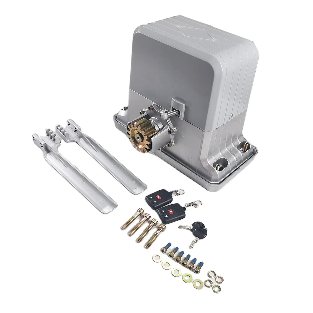2026 Hot Sale Heavy  Load Bearing 1800kg Gate AC Motor Automatic Sliding Gate Opener Kit With Racks  Sensor