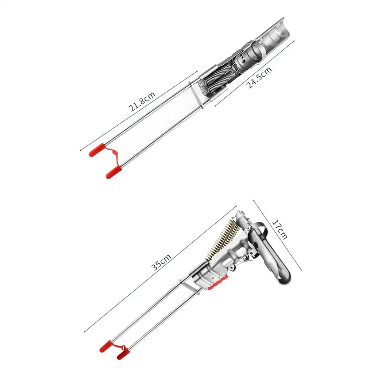 ABPF Fishing Rod Ground Holder Base Downhill Automatic Cane Support Stand Fish Pole Folding Holder for Lakes Pond Fishing view 6