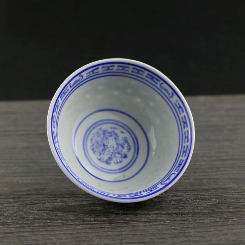 Jingdezhen Top Ten Porcelain Factories Classic Blue And White Exquisite Tea Cups Tea Bowls Underglaze Color Nostalgic Tea Cups