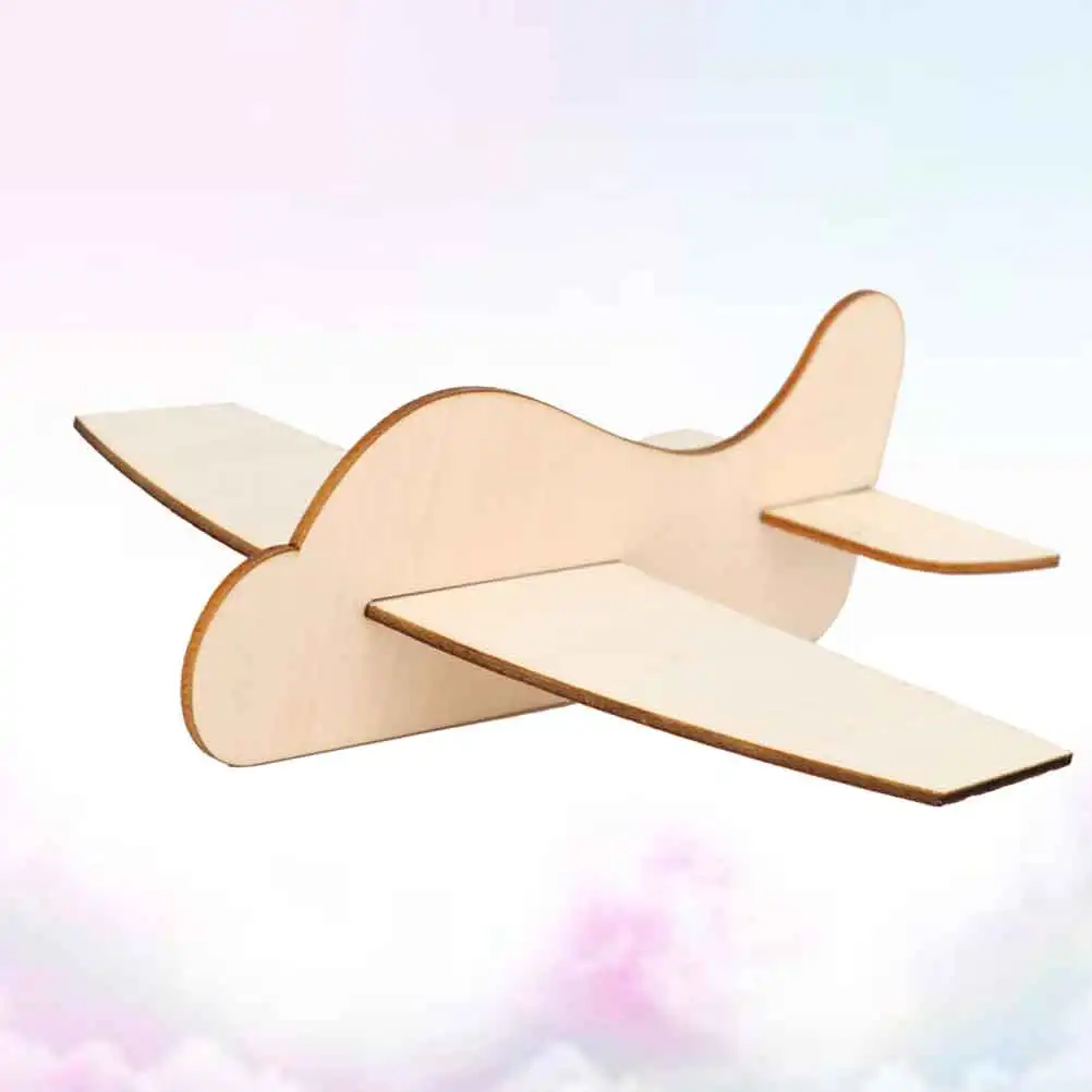 

8 Pcs Airplane Painting Blank Kits Blank Planes for Kids Painting DIY Creative Drawing Tool Safe Material