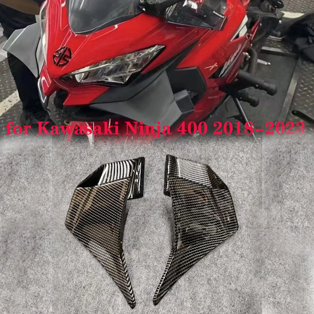 

New For Kawasaki Ninja 400 Motorcycles Accessories Winglet Aerodynamic Wing Kit Spoilers NINJA 400 Fixed Wings