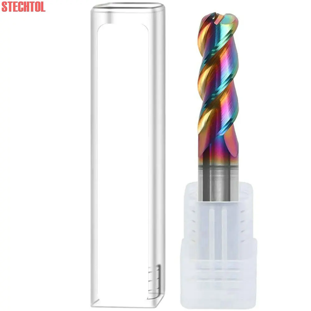 

HRC60 3 Flute Bullnose Router Bit Corner Radius End Mill Coated Tungsten Steel CNC Aluminum Cutter for Metal Aluminium Cutting