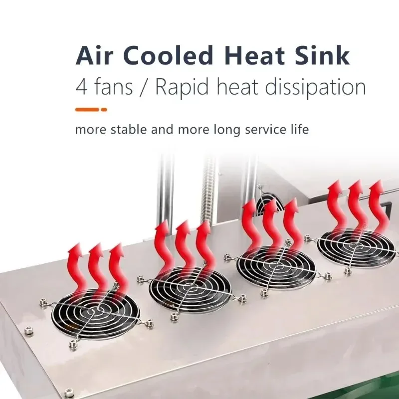 Автоматическая машина для запечатывания пластиковых бутылок. Электрическая машина для запечатывания алюминия. Машина для непрерывной индукции.