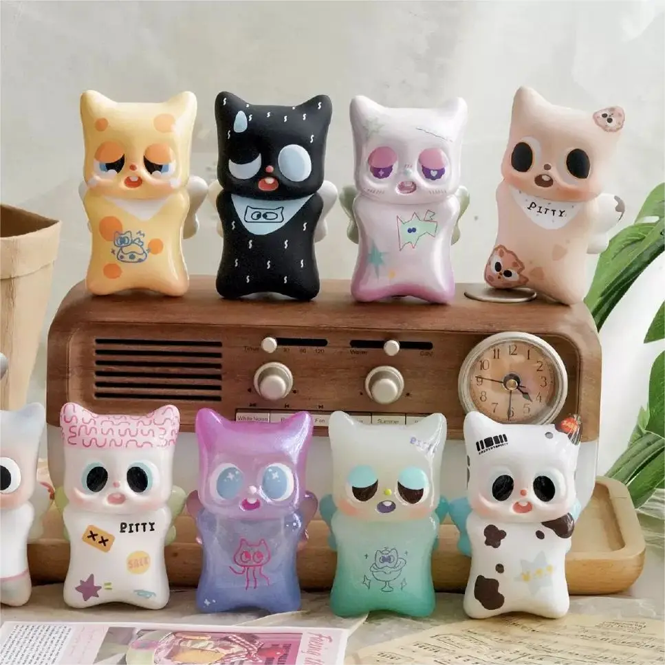 PITTY'S  Magical Shop Series Funny Kitty Action Figures Fashion Toy Cute Doll Creative Gift Kawaii Ornament