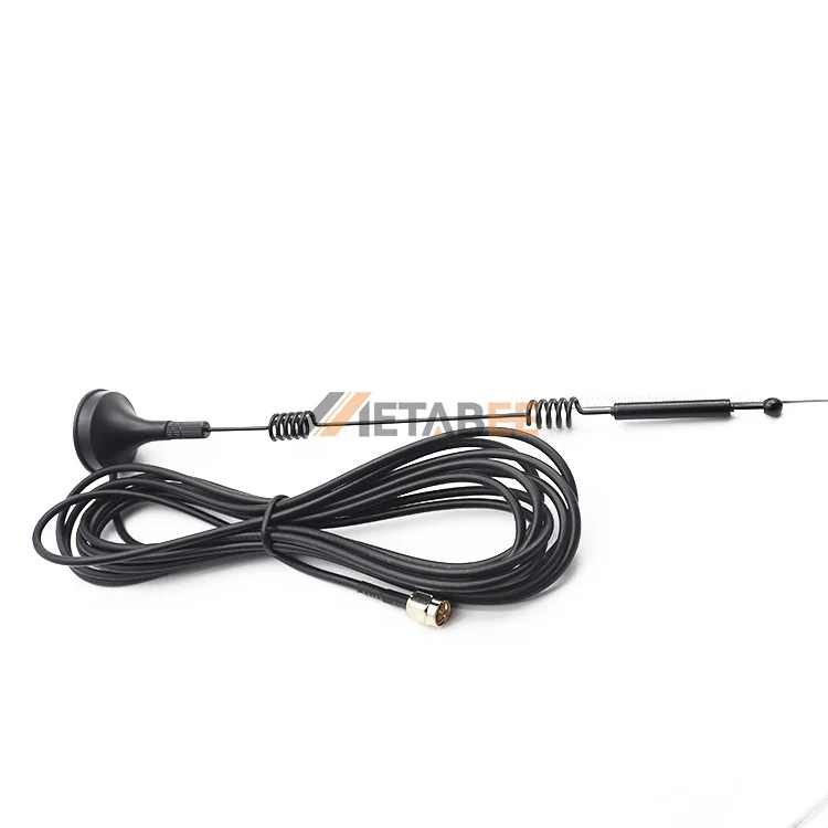 SMA Magnetic Antenna Base Mount Magnet Vehicle RG174 Cable Lead IP40 Omni Extension Socket Base view 3