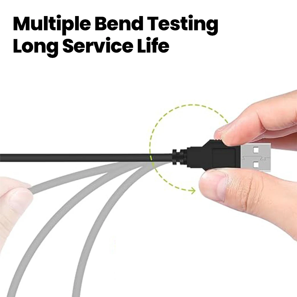 Cavo di alimentazione da USB a CC con 5 spine CC Adattatore per cavo di ricarica jack USB per connettore per telecamera altoparlante mini ventola router