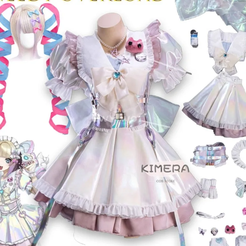 

Костюм для косплея K-Angel из игры Needy Streamer Overload, в стиле Magical Girl, фанарт, для Хэллоуина и вечеринок, от Kimera Store