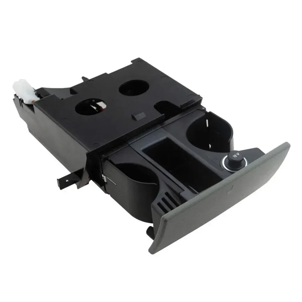 RHD Car Parts Cup Holder Car Interior Quick Installation Reliable Performance ABS Material Dual Drink Holder For Car