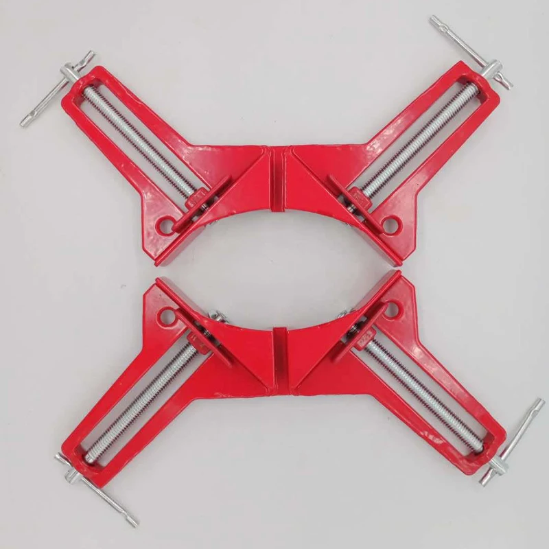 Multifunktions DIY 90 Grad rechtwinklig Clip Bilderrahmen Eck klemme Gehrung klemmen Eck halter Zimmerei Holz bearbeitungs werkzeuge