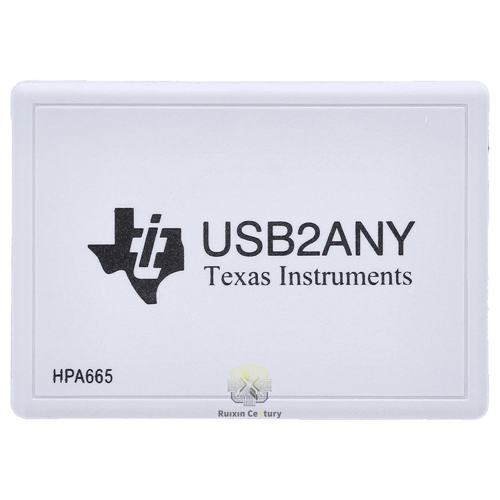 FOR Texas Instruments USB2ANY Interface Adapter I2C SPI UART GPIO PWM ADC DAC 3.3V 5V USB 2.0 Mini-B Evaluation Module Card