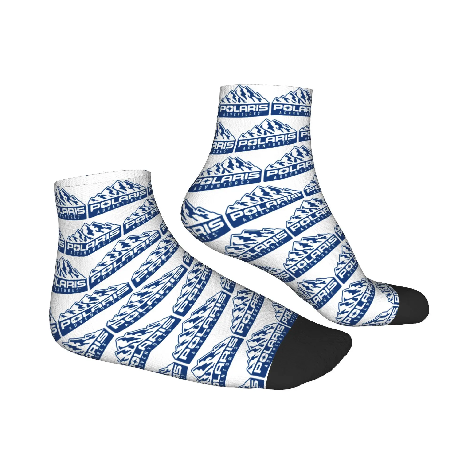 Calzini con logo Polaris per tutte le stagioni Calzini Harajuku di alta qualità Calze divertenti per uomo Donna Regali di Natale