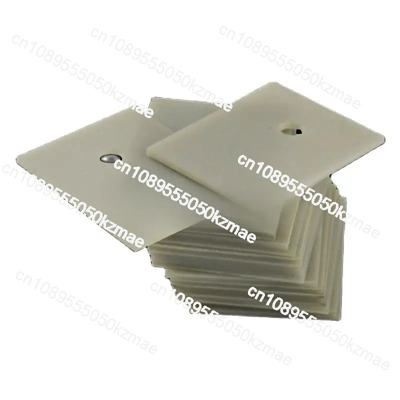 

50 шт. керамический лист из нитрида алюминия | Теплопроводящая изоляция, подходит для радиаторов высокой мощности TO-220/247/264/3P