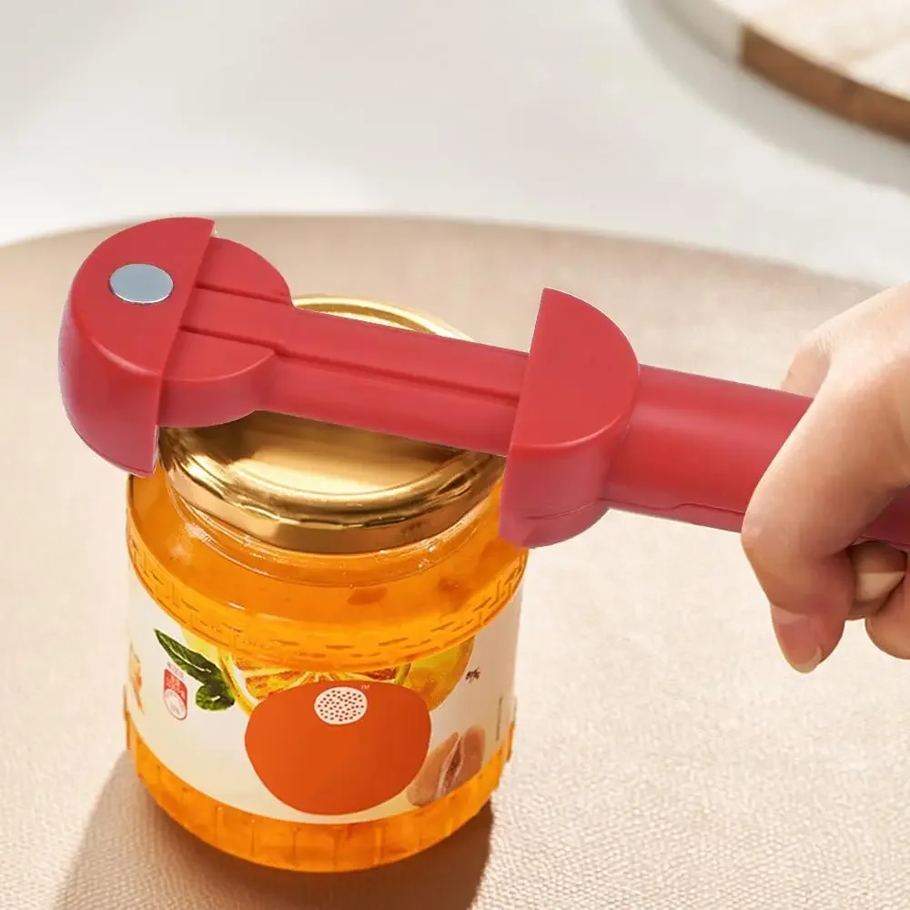 

Multifunctional Retractable Bottle Opener for Seniors/Arthritis/Kids - Low Strength Design with Beer Opener 1pcs