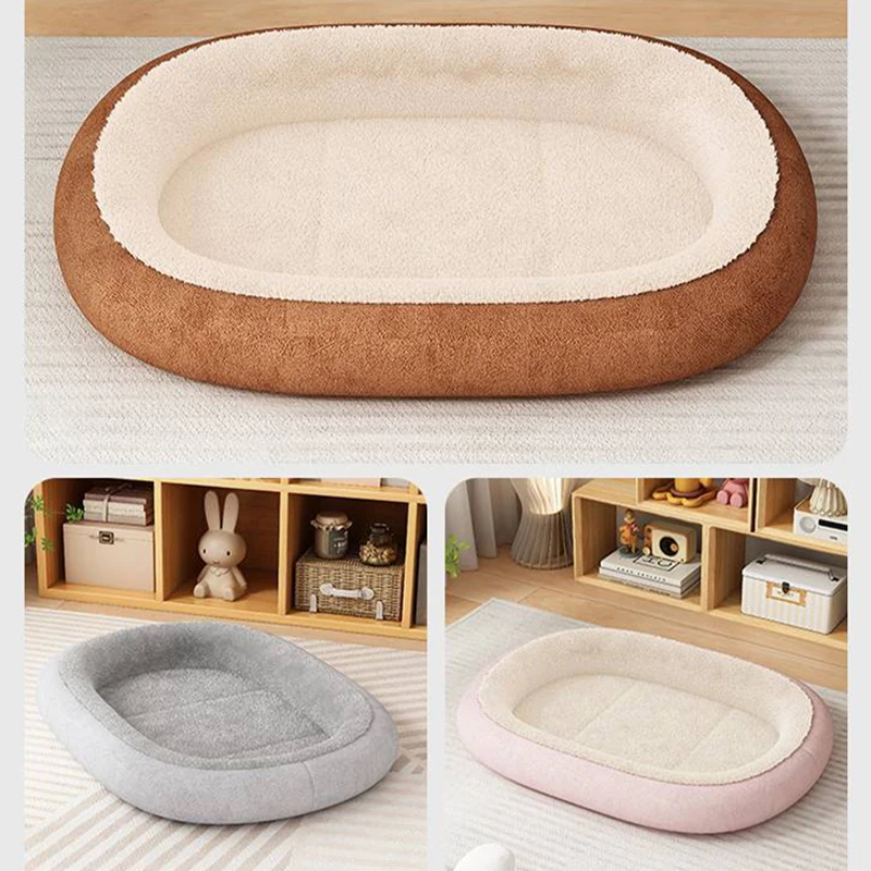 M-2XL Dog Bed Winter Warm Dog Sleeping Mat for Cats Small Medium Dogs Comfortable Puppy Sleep Bed Pet Nest Dog Accessories