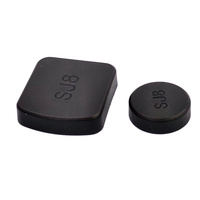 2 Pcs Set Applicable For SJCAM SJ8 Pro Air Plus Host Waterproof Case Lens Protection Cover Dust Covers